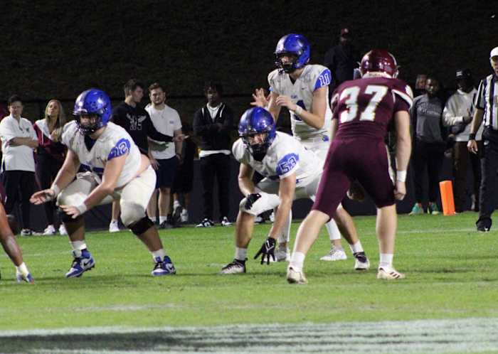 Riley Trujillo in the shotgun